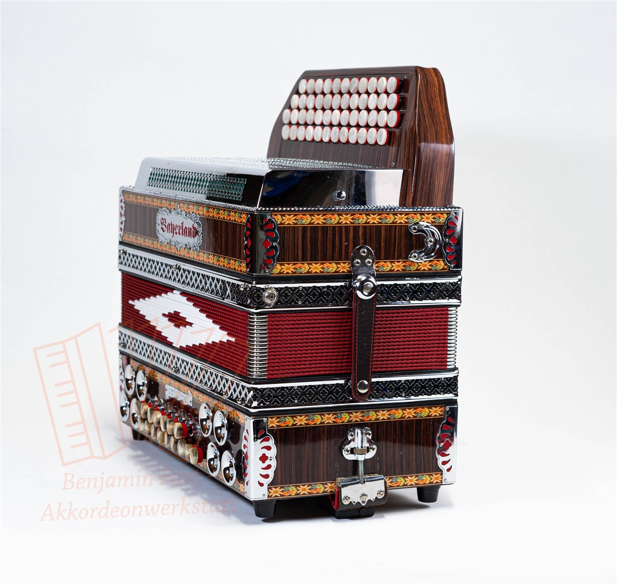 Steirische Harmonika Bayerland FBEsAs HDS gebraucht Steirische Harmonika Bayerland FBEsAs HDS gebraucht