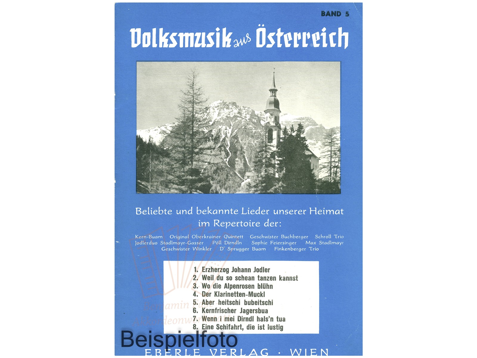 Volksmusik auf Österreich 5 - Antiquariat Volksmusik auf Österreich 5 - Antiquariat