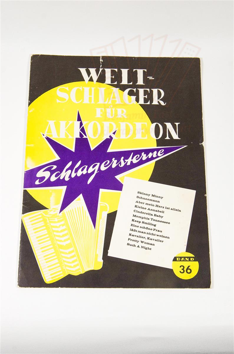 Weltschlager für Akkordeon. Schlagersterne 36 - Antiquariat Weltschlager für Akkordeon. Schlagersterne 36 - Antiquariat