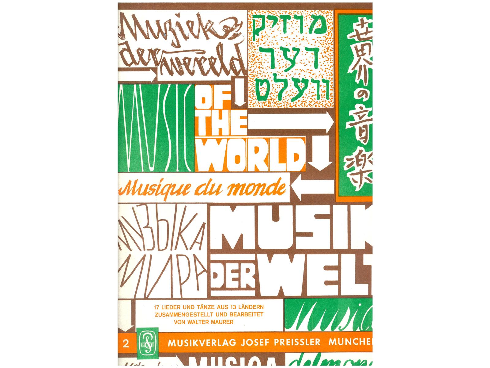 Musik der Welt 2 - Antiquariat Musik der Welt 2 - Antiquariat