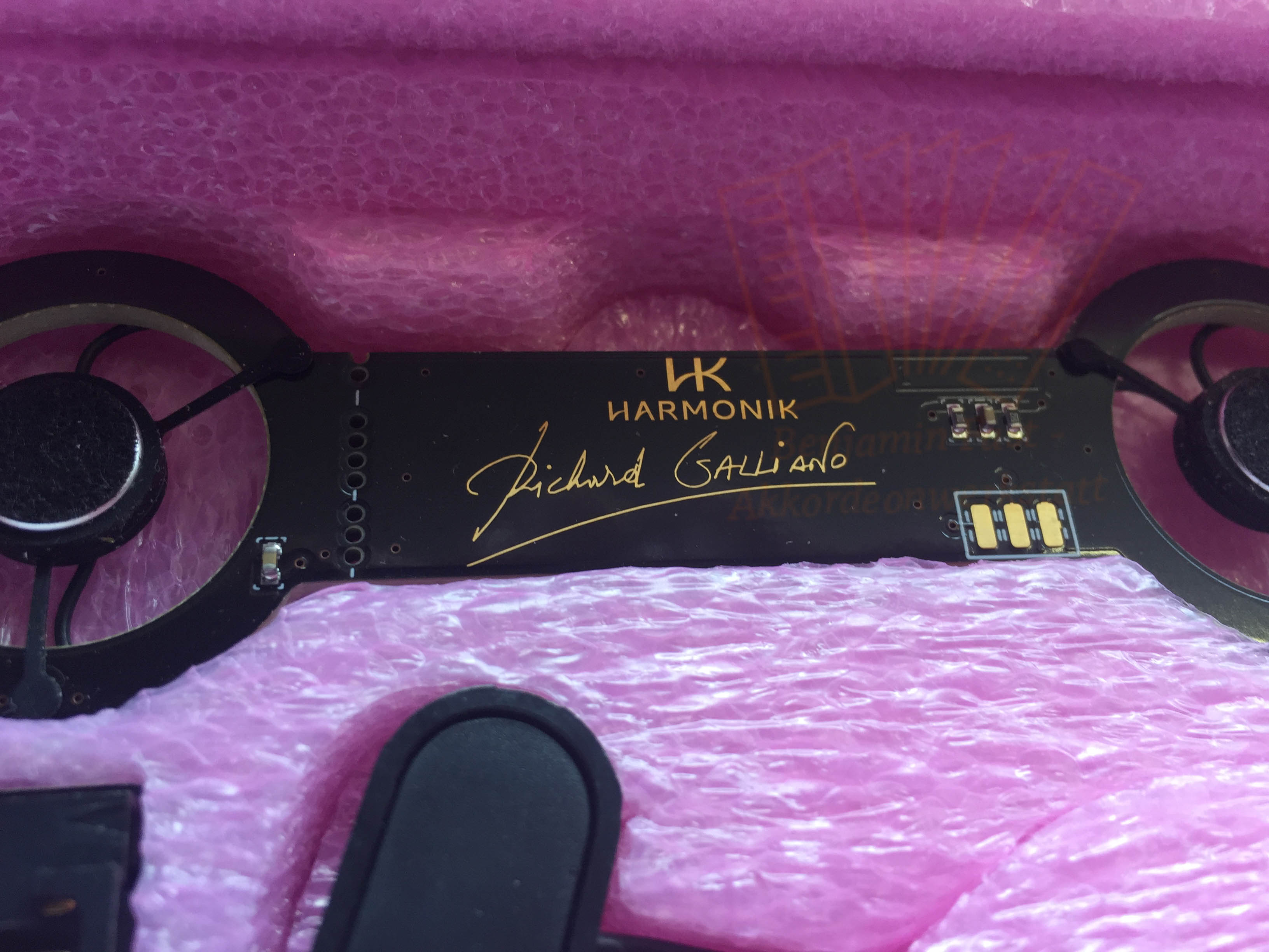 Einbaumikrofon Harmonik AC5001-RG Signature (4 Miks - 29cm) - Richard Galliano