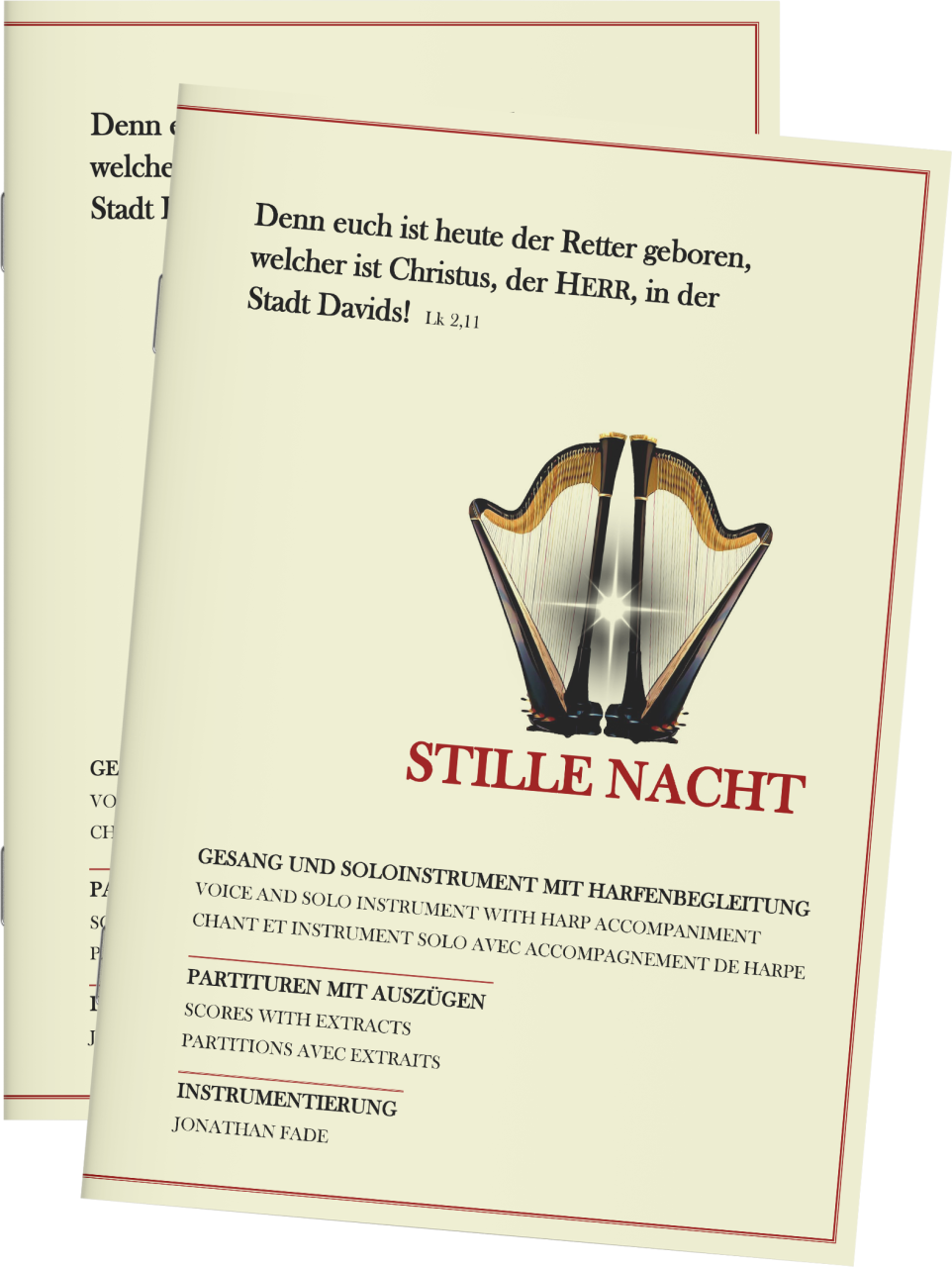 Harfenpartitur - Stille Nacht