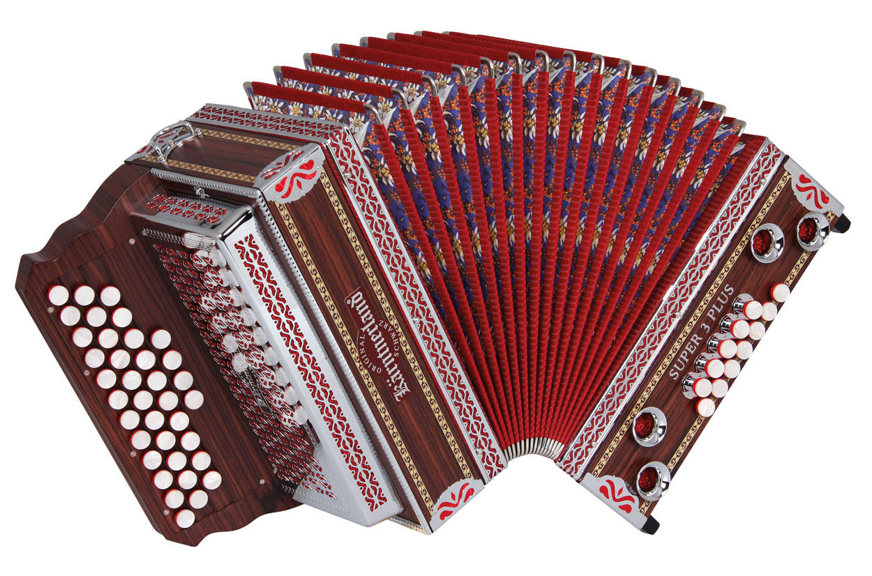 Steirische Harmonika Kärntnerland Super 3 Plus Steirische Harmonika Kärntnerland Super 3 Plus C/F/Bb