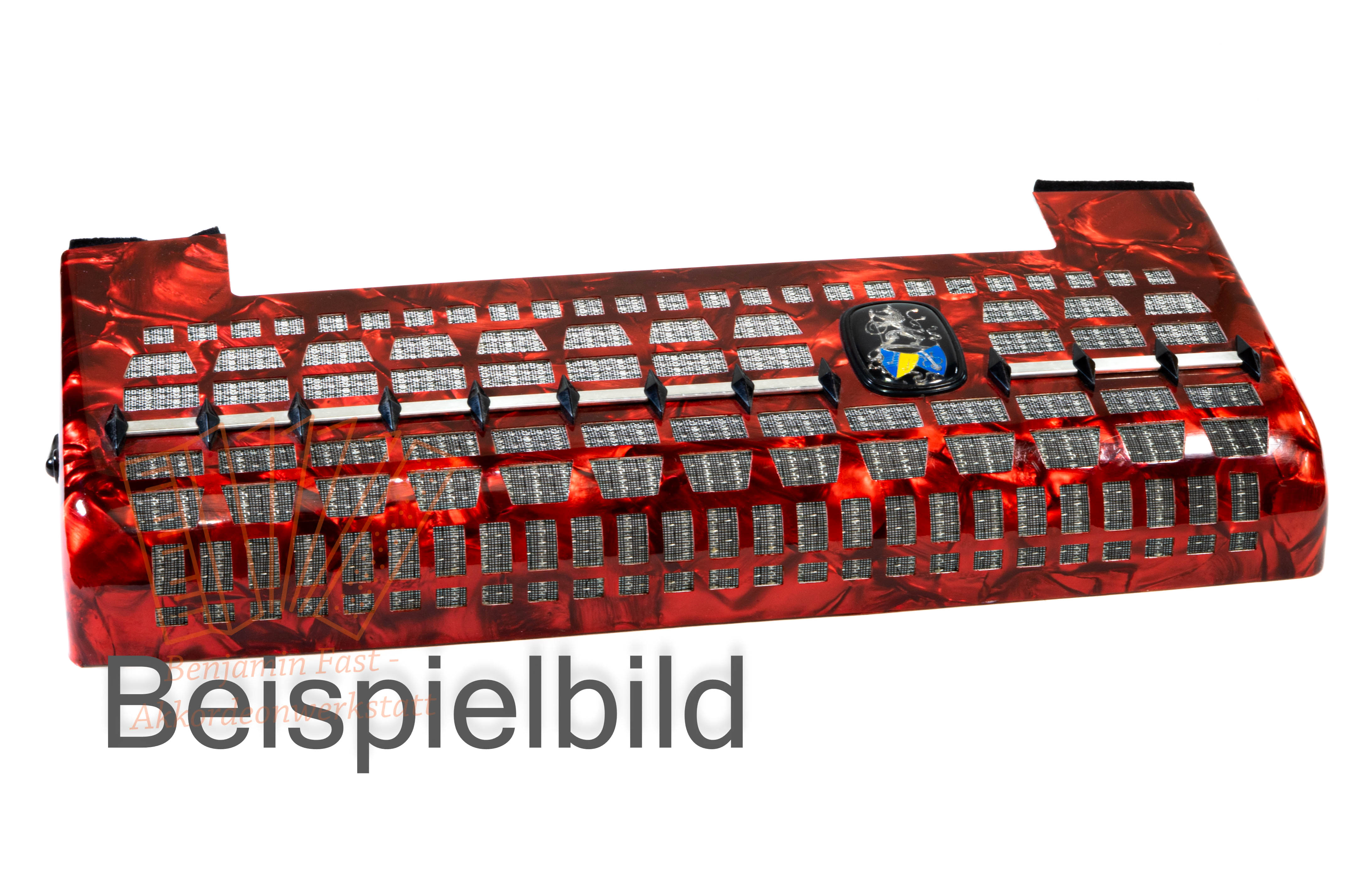 Diskantverdeck Weltmeister rot - gebraucht