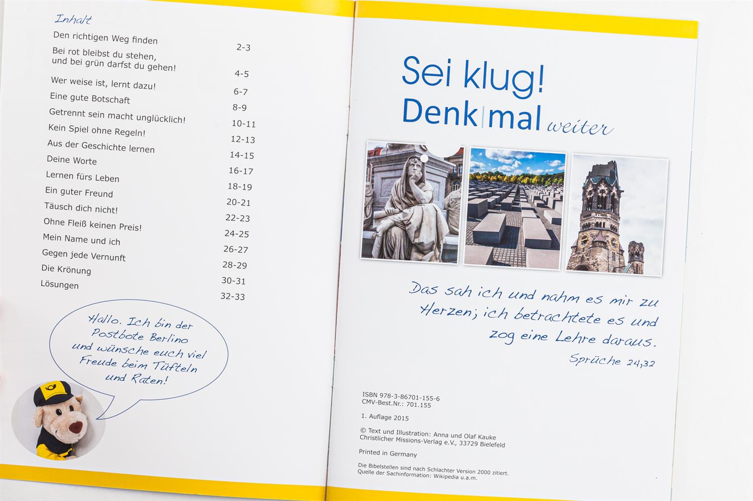 Sei klug! Denk|mal weiter Sei klug! Denk|mal weiter