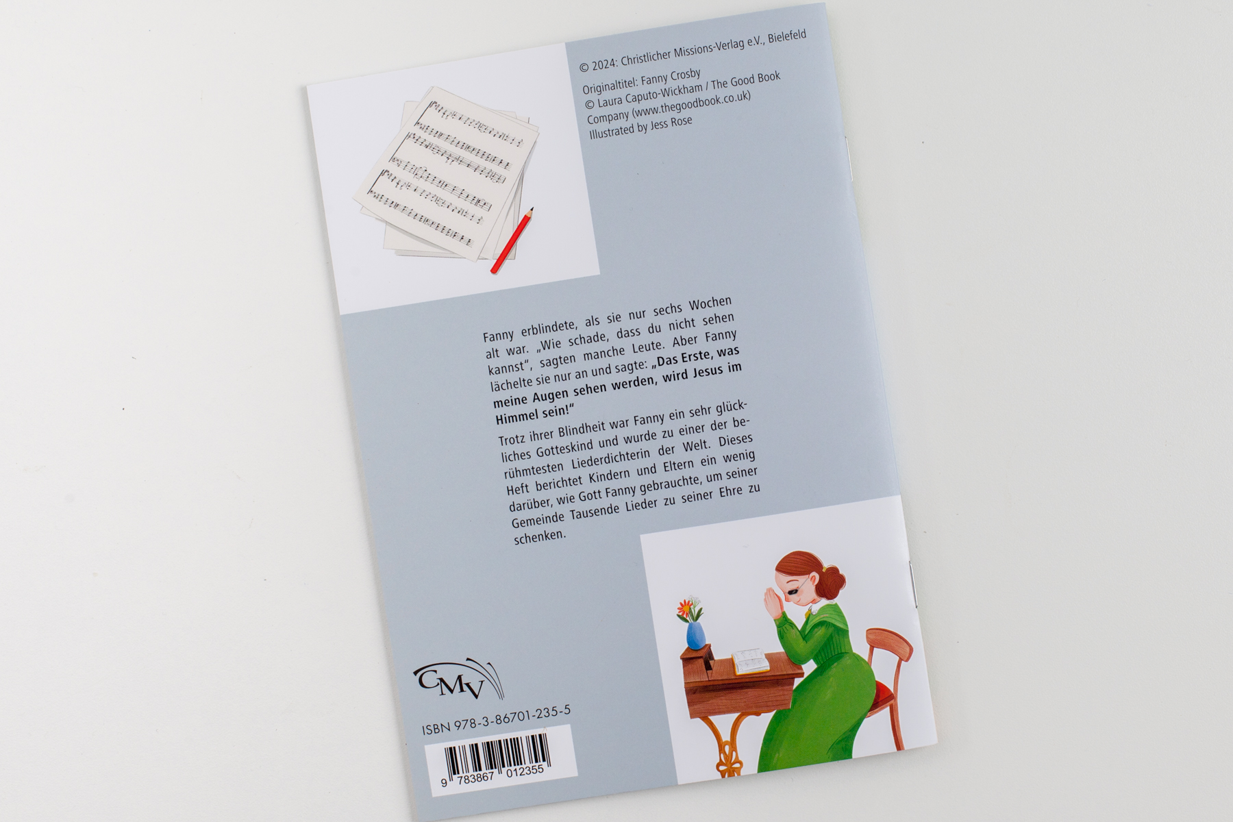 Fanny Crosby - Die blinde Liederdichterin Fanny Crosby - Die blinde Liederdichterin