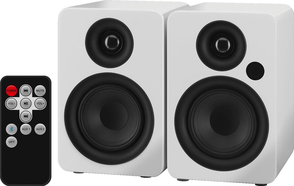 Aktiv-Lautsprechersystem SOUND-4BT/WS Monacor Paar Aktiv-Lautsprechersystem SOUND-4BT/WS Monacor Paar