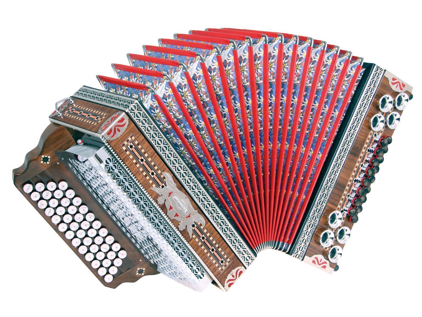 Steirische Harmonika Kärntnerland (Silber) Meister-Klassik 4 Steirische Harmonika Kärntnerland (Silber) Meister-Klassik 4 C/F/Bb/Eb