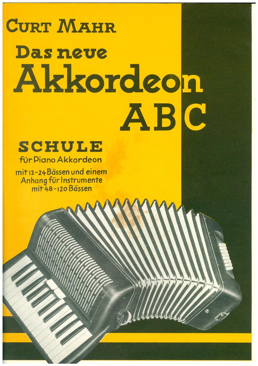 Das neue Akkordeon-ABC 1, Mahr - Antiquariat