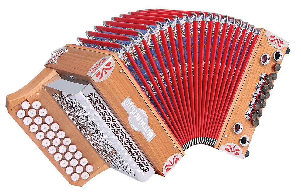 Steirische Harmonika Kärntnerland Edelweiß Mini Steirische Harmonika Kärntnerland Edelweiß Mini Bb/Eb/Ab