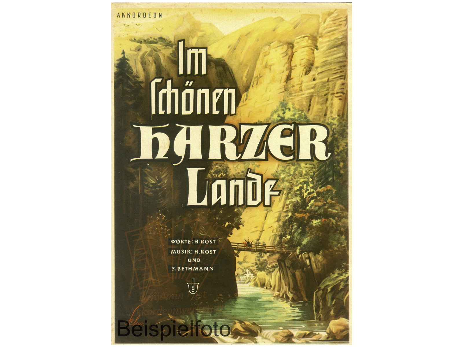 Im schönen Harzer Lande, Einzelausgabe - Antiquariat Im schönen Harzer Lande, Einzelausgabe - Antiquariat