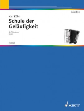 Schule der Geläufigkeit 1, Akkordeon, Karl Kühn