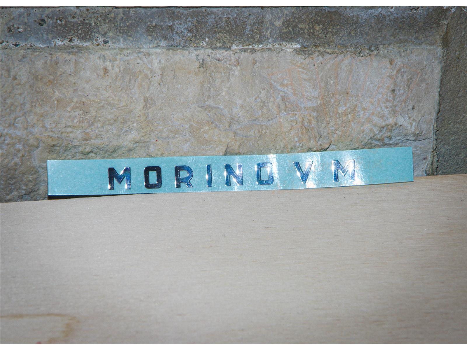 Schriftzug "MORINO V M"