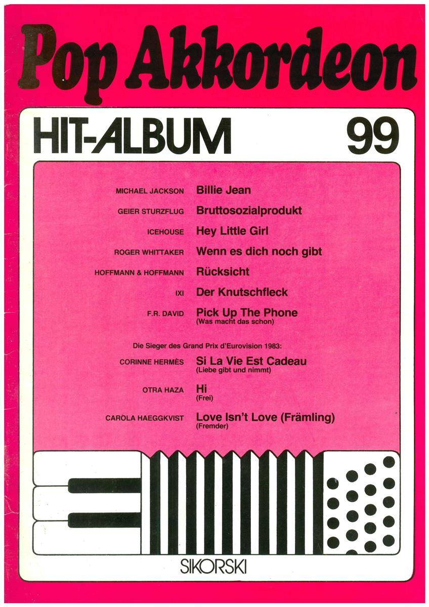 Popmusik Hit-Album 99 - Antiquariat Popmusik Hit-Album 99 - Antiquariat