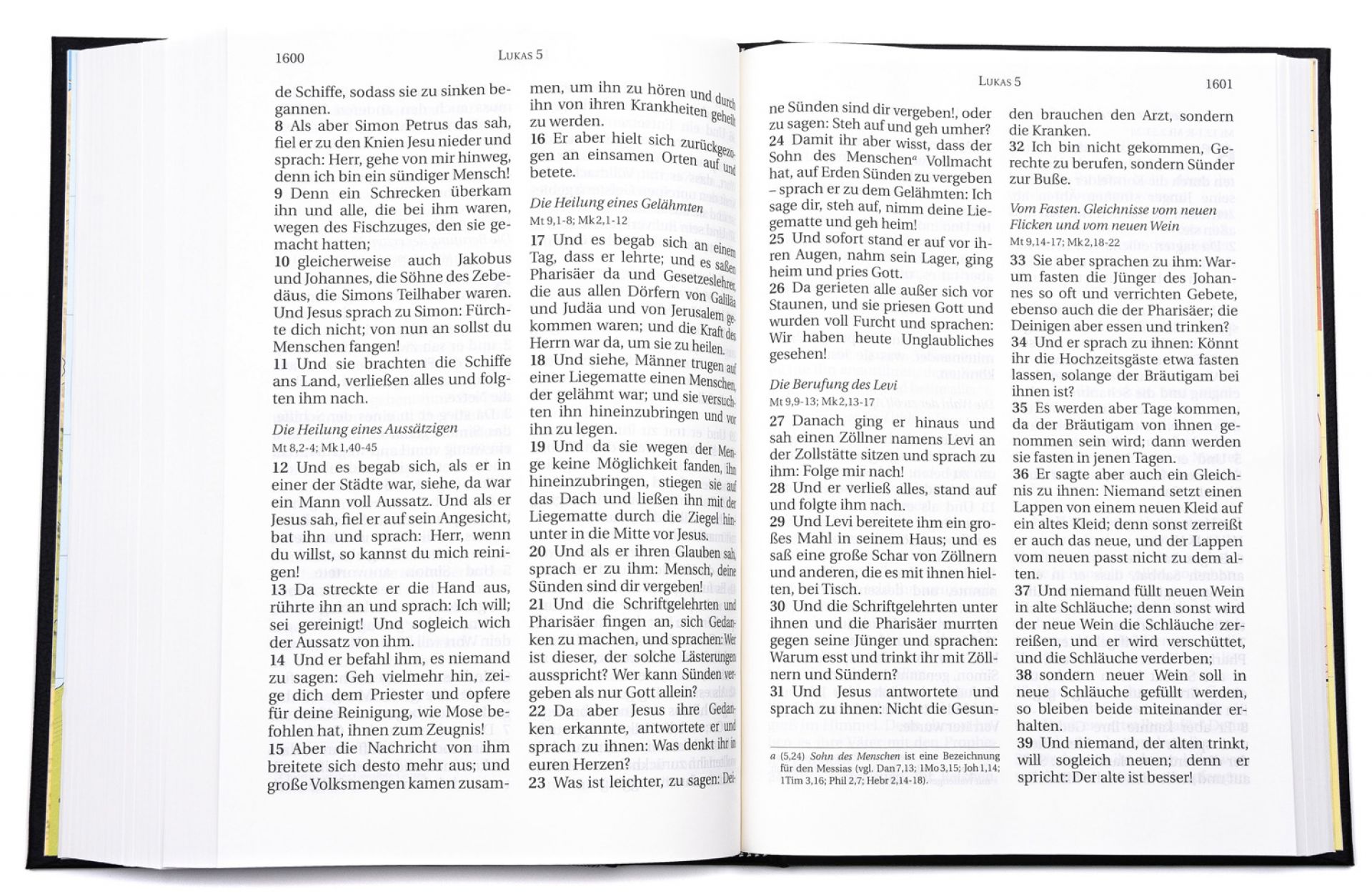 Schlachter Bibel 2000 Großdruck Hardcover, schwarz Schlachter Bibel 2000 Großdruck Hardcover, schwarz