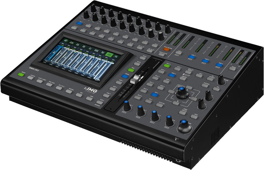 Digitales Mischpult IMG DMIX-20/2 Digitales Mischpult IMG DMIX-20/2