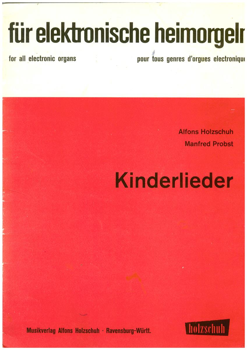 Kinderlieder - Antiquariat