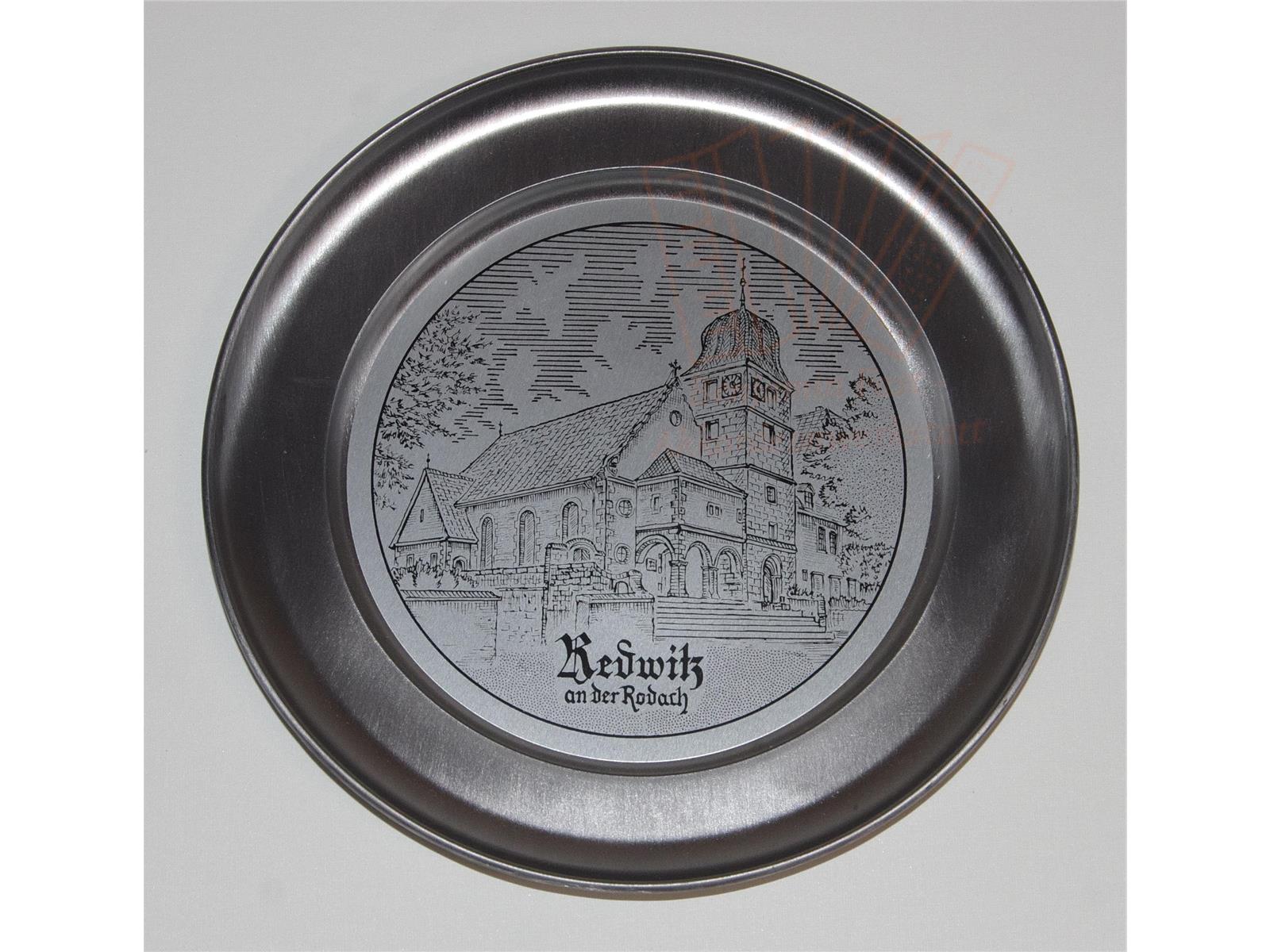 Teller "St. Ägidius-Kirche aus Redwitz an der Rodach" Teller "St. Ägidius-Kirche aus Redwitz an der Rodach"