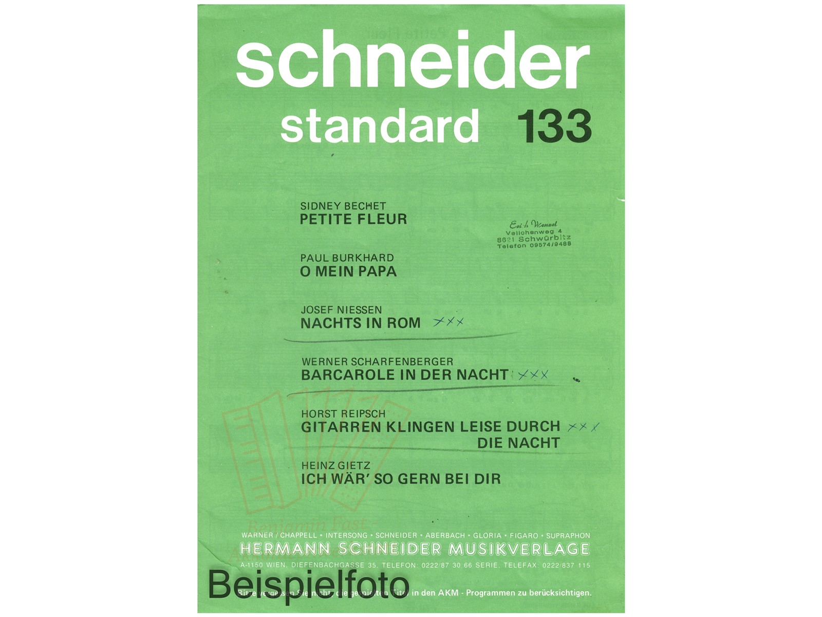 Schneider Standard 133 - Antiquariat Schneider Standard 133 - Antiquariat