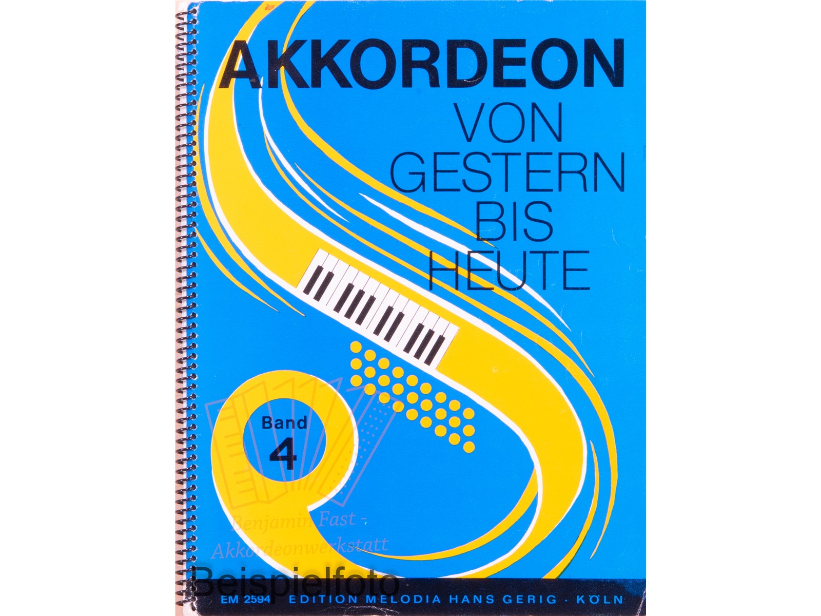 Von gestern bis heute 4, Akkordeon - Antiquariat