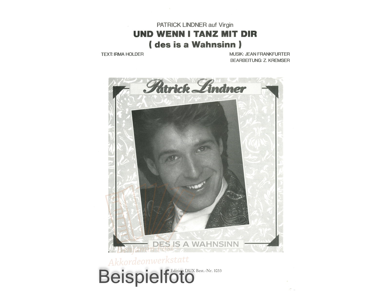 und wenn i tanz mit dir, Einzelausgabe - Antiquariat und wenn i tanz mit dir, Einzelausgabe - Antiquariat