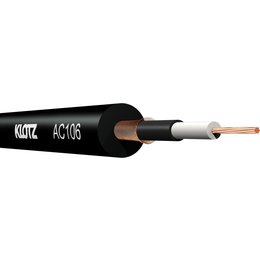 Instrumentenkabel Klotz AC106sw unsymmetrisch