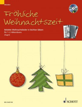 Fröhliche Weihnachtszeit, Noten +CD für Akk, Magolt