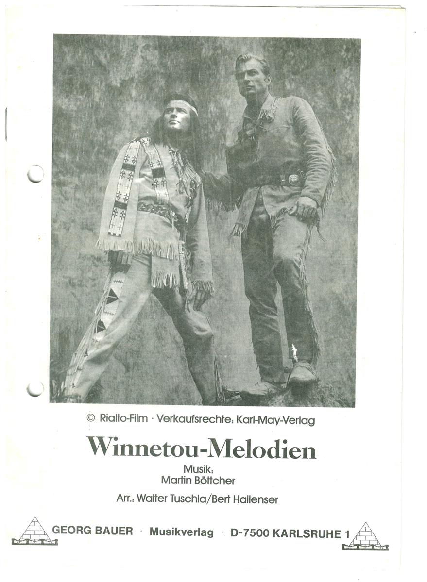 Winnetou-Melodien, Direktion in C - Antiquarait