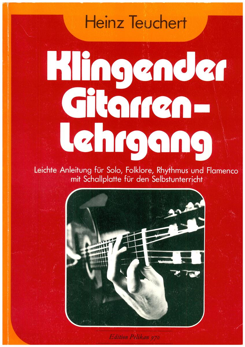 Klingender Gitarrenlehrgang, Teuchert - Antiquariat