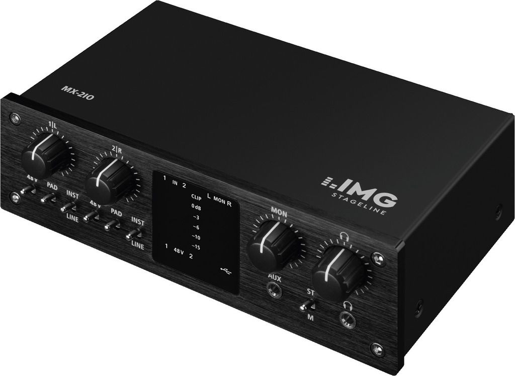 Audio-Interface MX-2IO IMG USB 2-Kanal