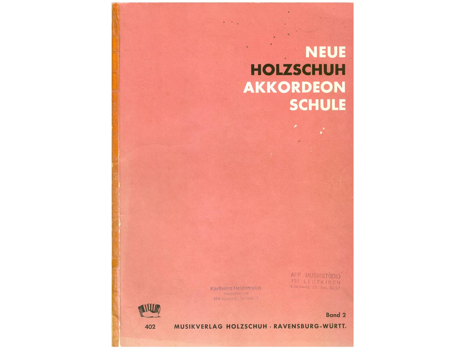 Neue Akkordeonschule Band 2 - Antiquariat