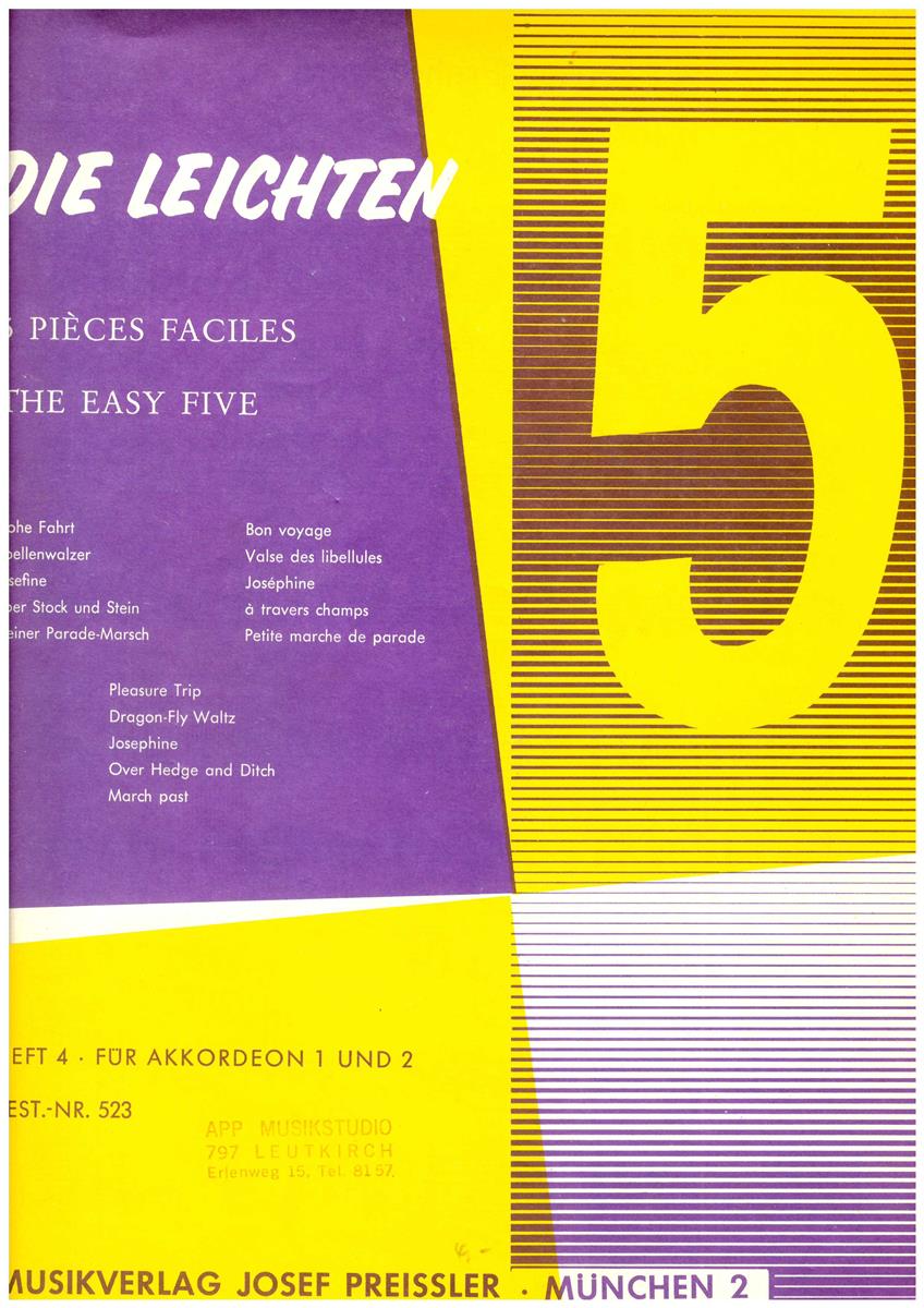 Die leichten 5 Bd 4 - Antiquariat Die leichten 5 Bd 4 - Antiquariat