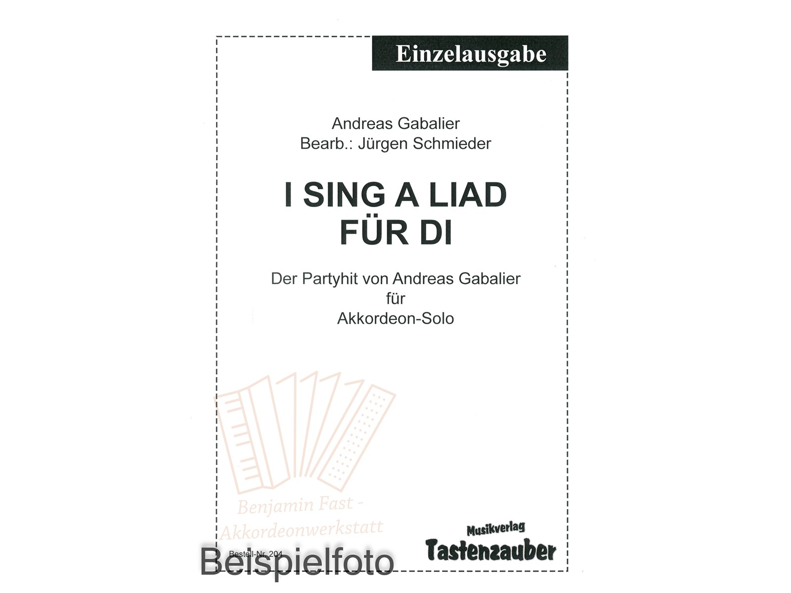 I sing a Liad für di, Einzelausgabe - Antiquariat I sing a Liad für di, Einzelausgabe - Antiquariat