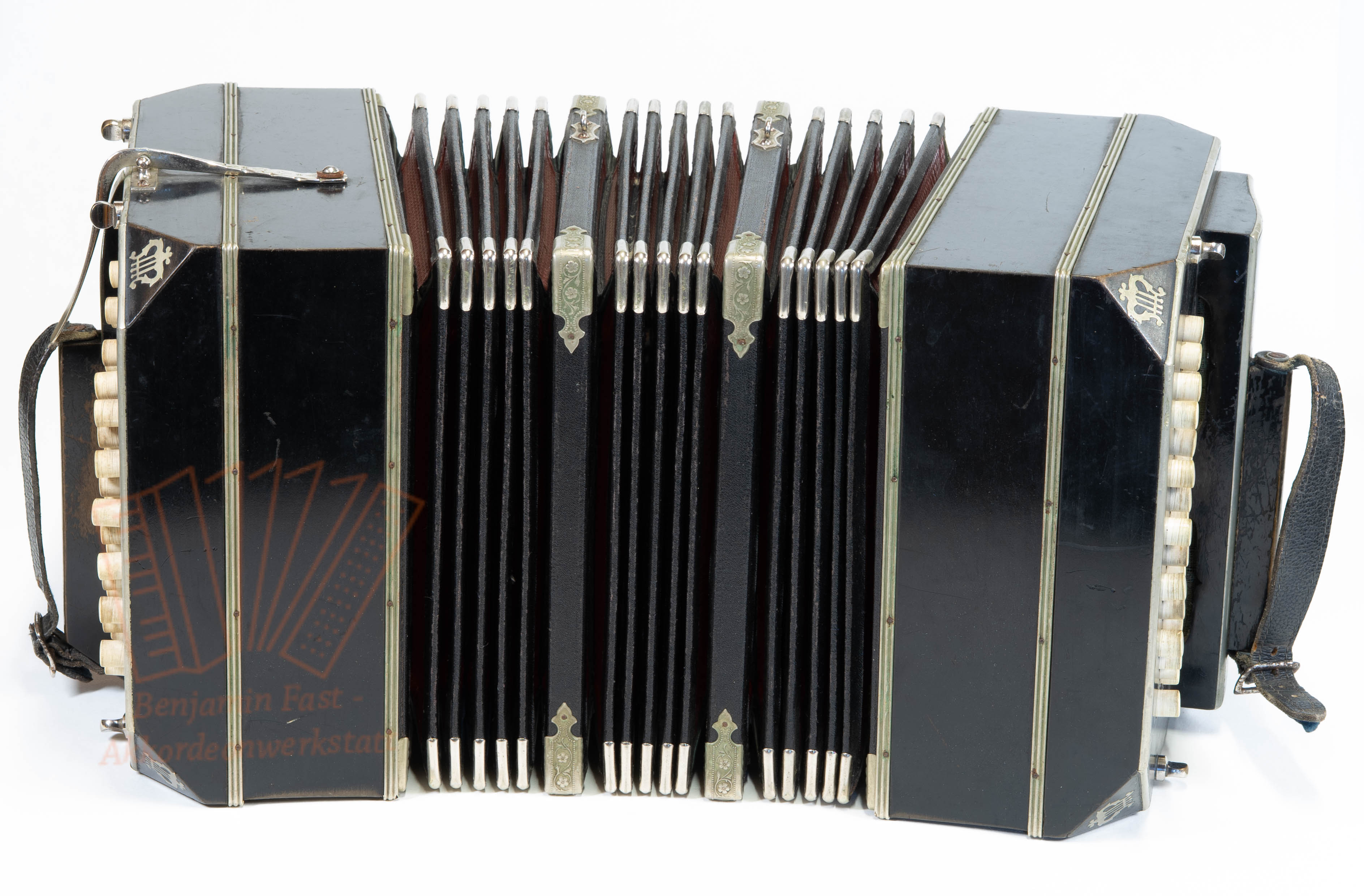Bandoneon Alfred Arnold 144 Töne schwarz gebraucht