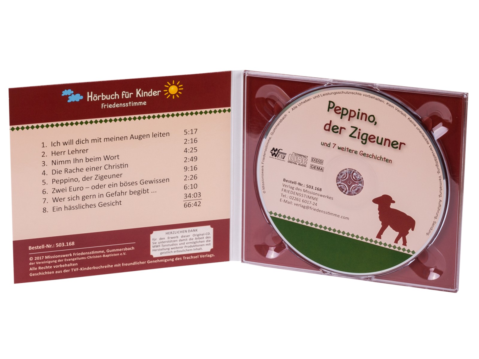 Hörbuch CD - Peppino, der Zigeuner Hörbuch CD - Peppino, der Zigeuner