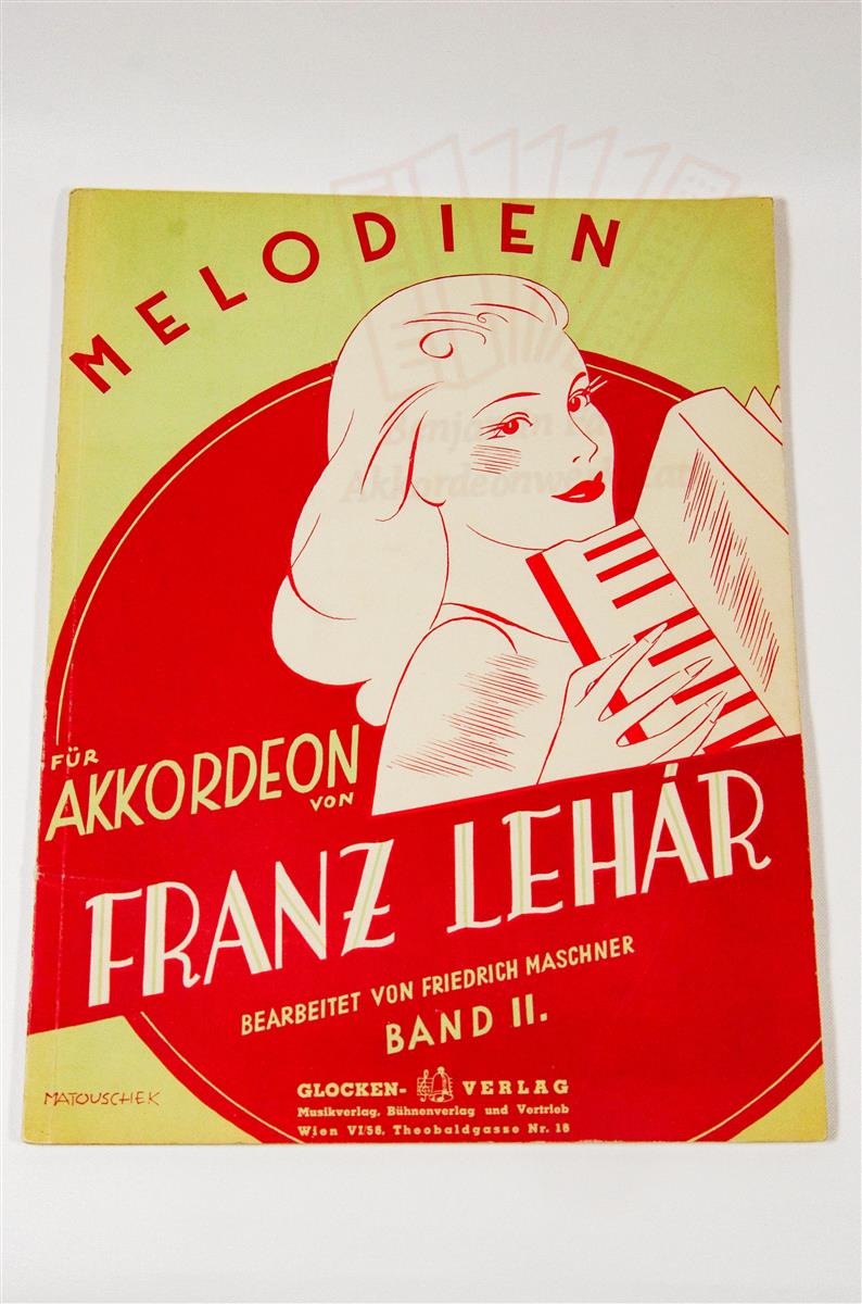 Melodien 2 für Akkordeon, Lehár/Maschner - Antiquariat Melodien 2 für Akkordeon, Lehár/Maschner - Antiquariat