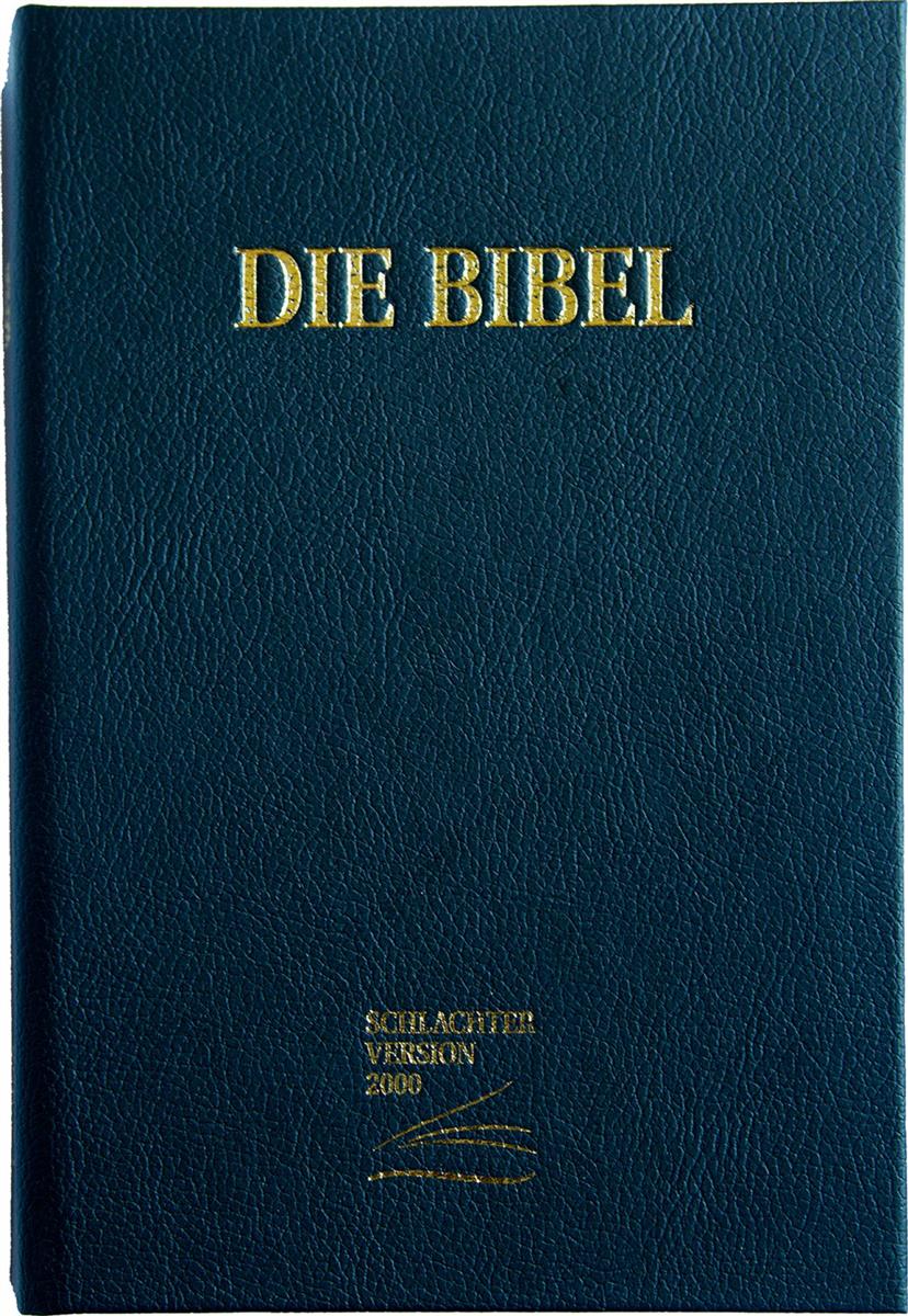 Schlachter Bibel 2000 Großdruck Hardcover, schwarz