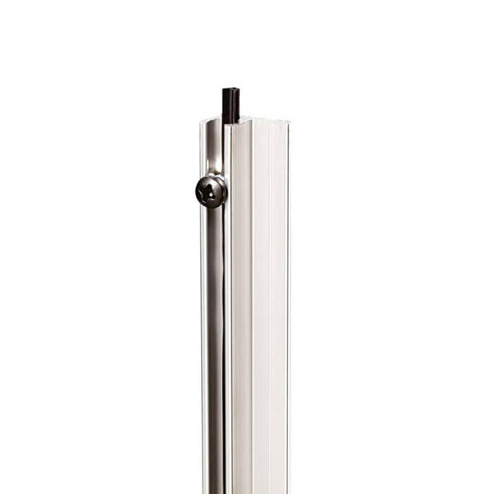 Rackschiene Alu stufenlos mit Gummikeder Rackschiene Alu stufenlos mit Gummikeder