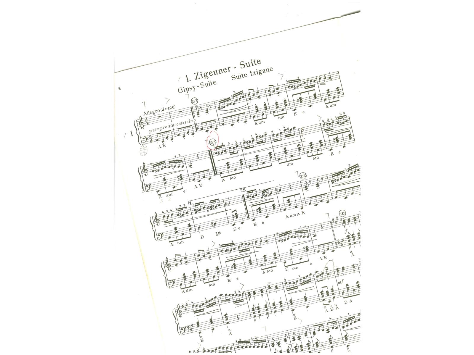 Musikmappe für Akkordeon 2, Bernau - Antiquariat Musikmappe für Akkordeon 2, Bernau - Antiquariat