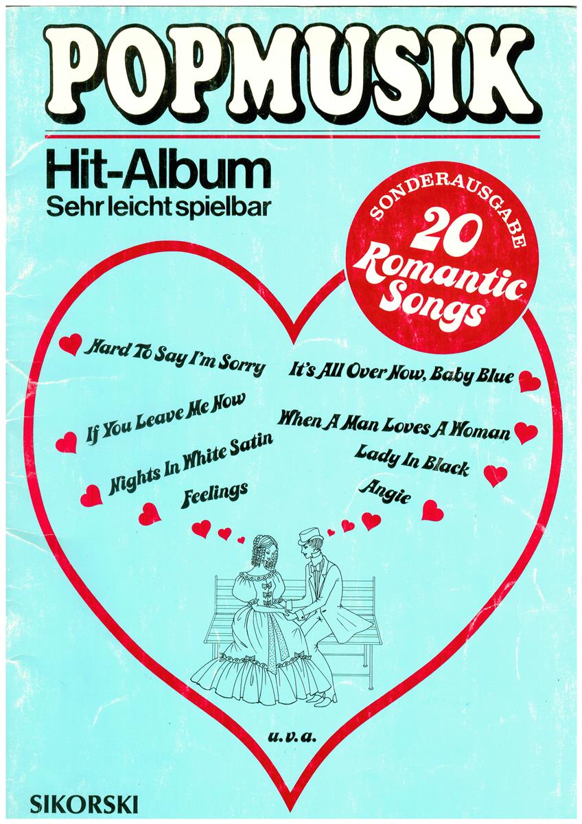 Popmusik Hit–Album 20 Romantic Songs - Antiquariat