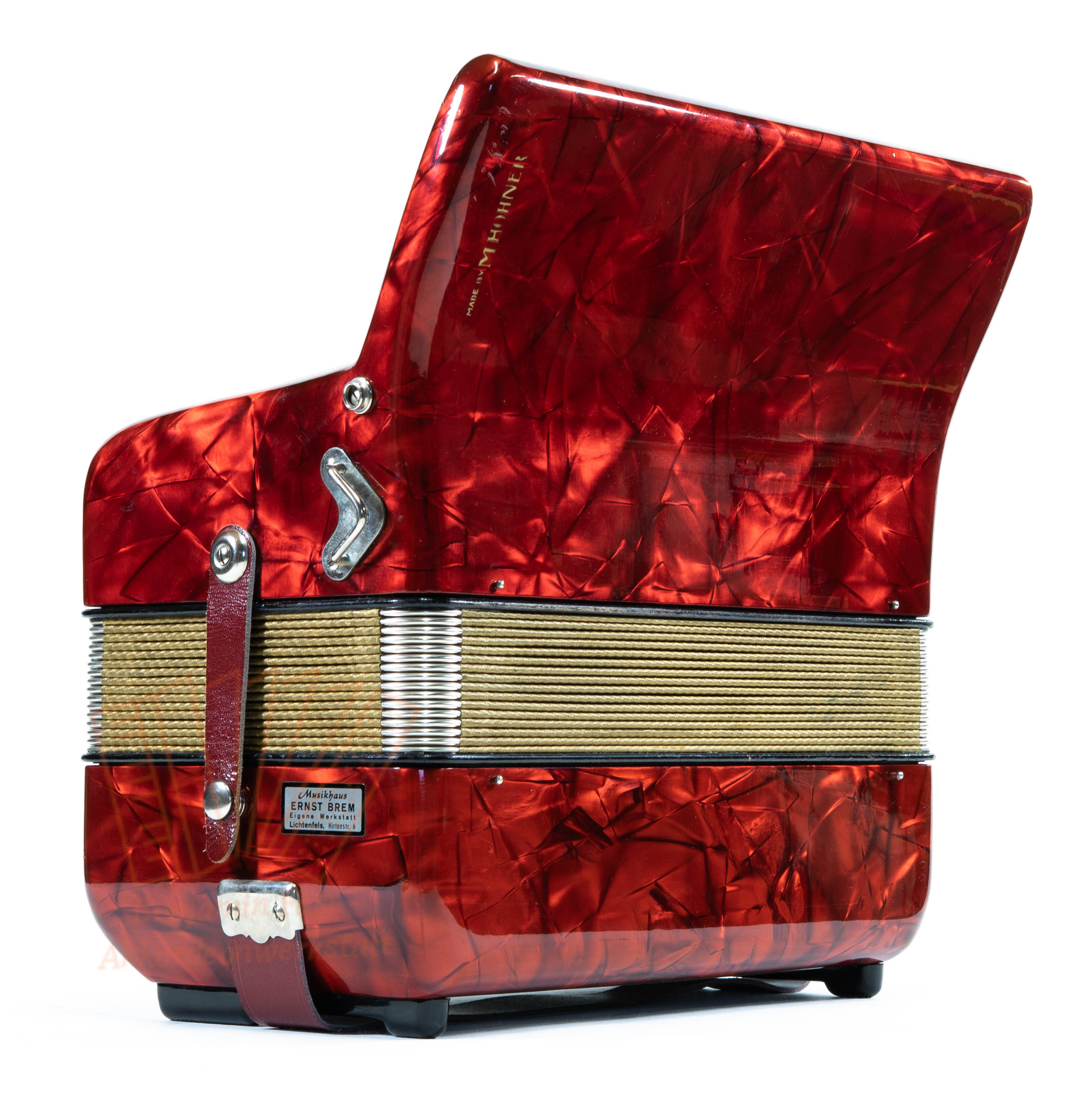 Akkordeon Hohner Concerto I 26/48/II/3 rot gebraucht
