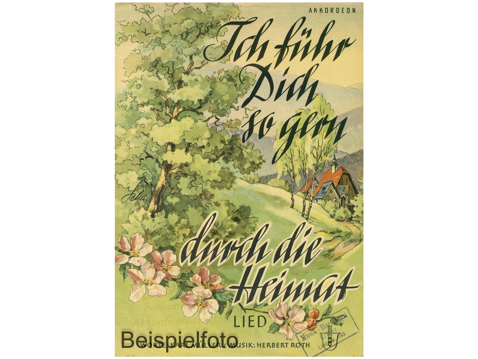 Ich führ' Dich so gern durch die Heimat, Einzelausgabe - Antiquariat Ich führ' Dich so gern durch die Heimat, Einzelausgabe - Antiquariat