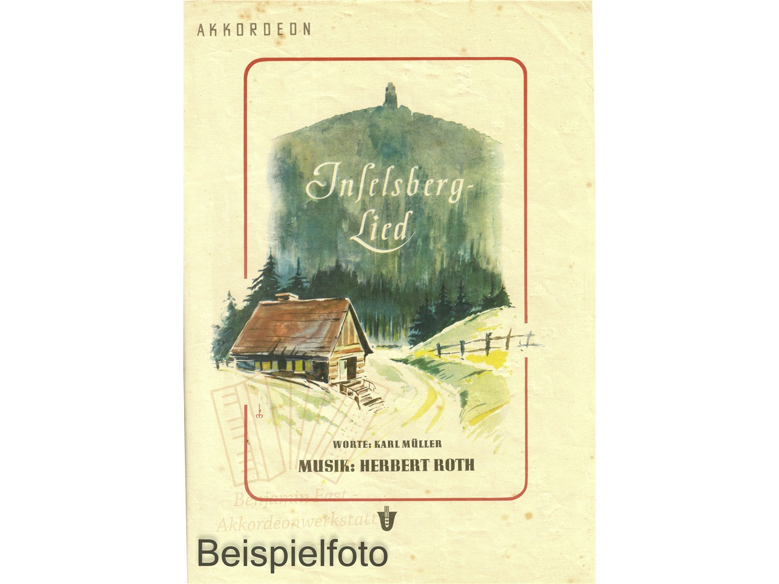 Inselberg-Lied, Einzelausgabe - Antiquariat Inselberg-Lied, Einzelausgabe - Antiquariat