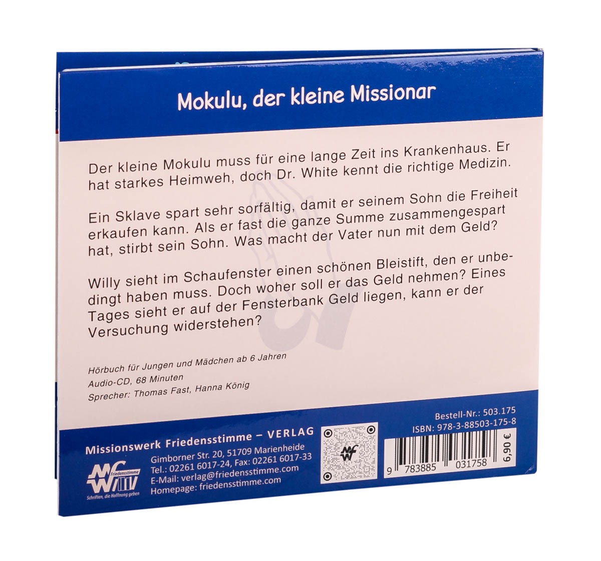 Hörbuch CD - Mokulu, der kleine Missionar Hörbuch CD - Mokulu, der kleine Missionar
