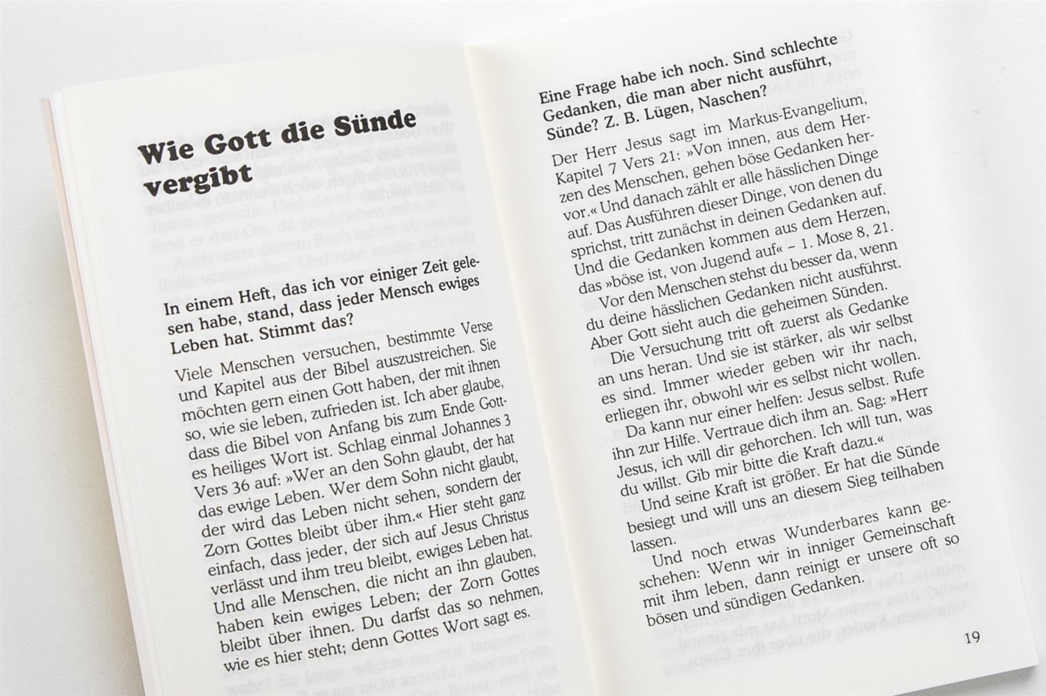 Ich hab' da mal eine Frage
