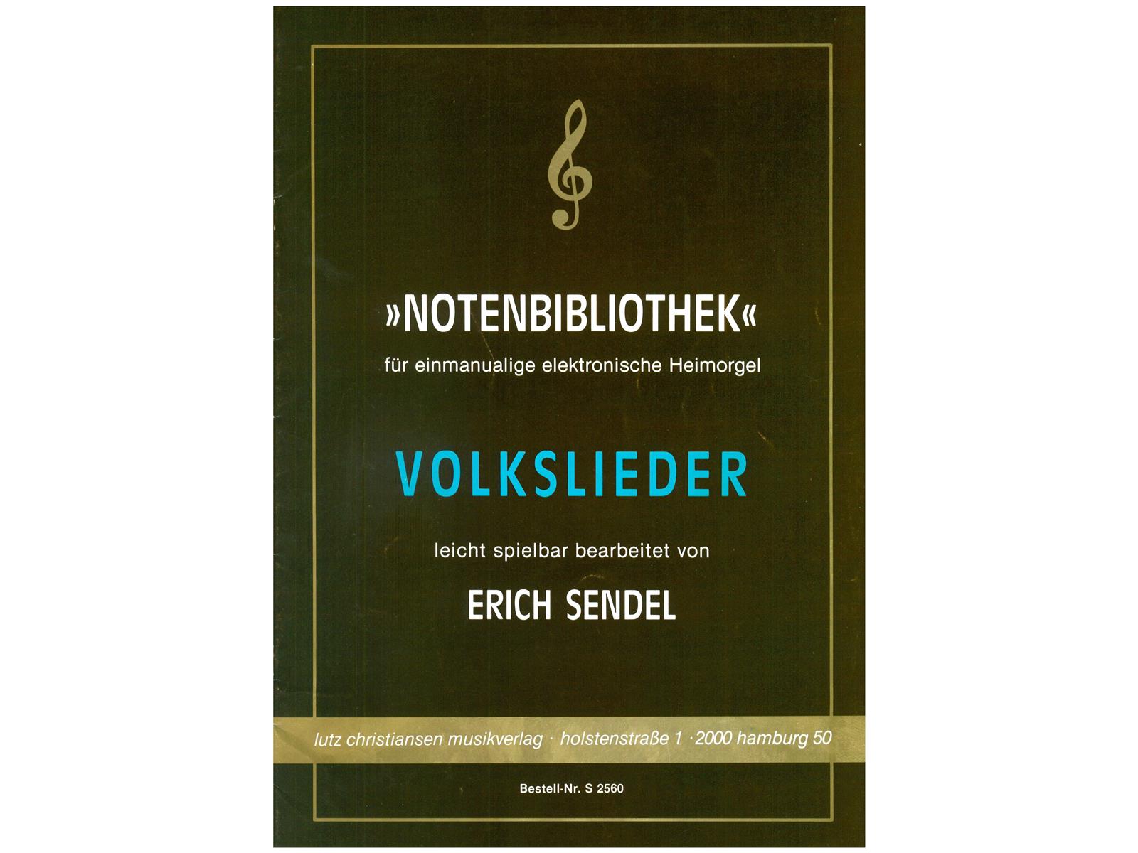 Volkslieder, Sendel - Antiquariat