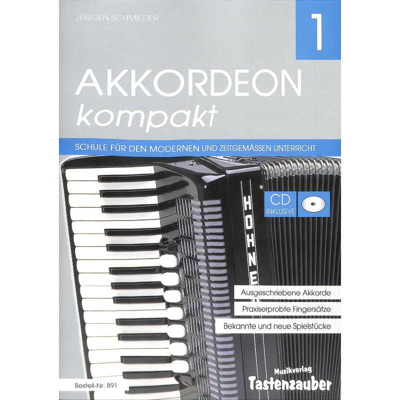 Akkordeon kompakt 1, Schmieder (+ CD)