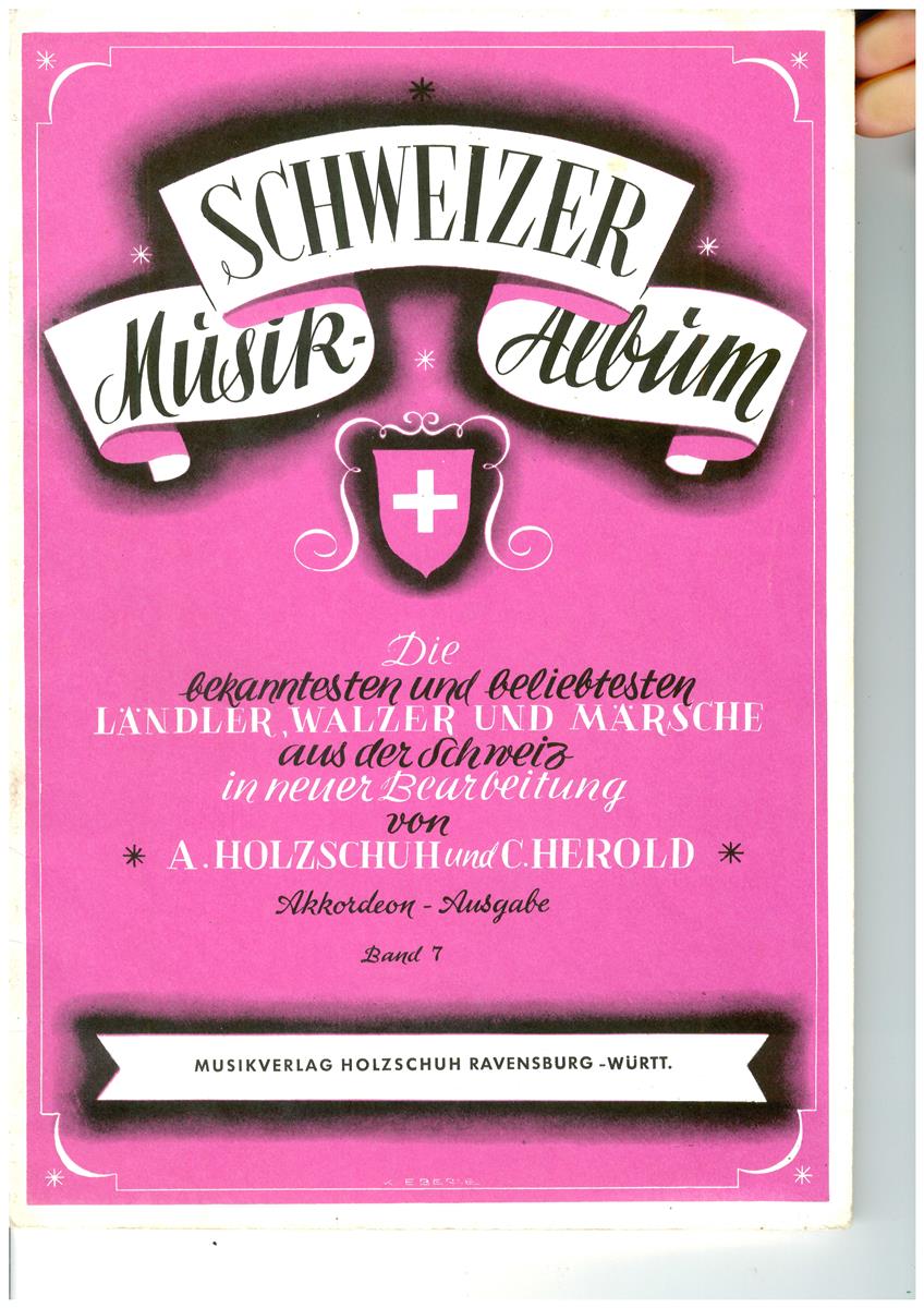Schweizer Musikalbum 7 - Antiquariat Schweizer Musikalbum 7 - Antiquariat