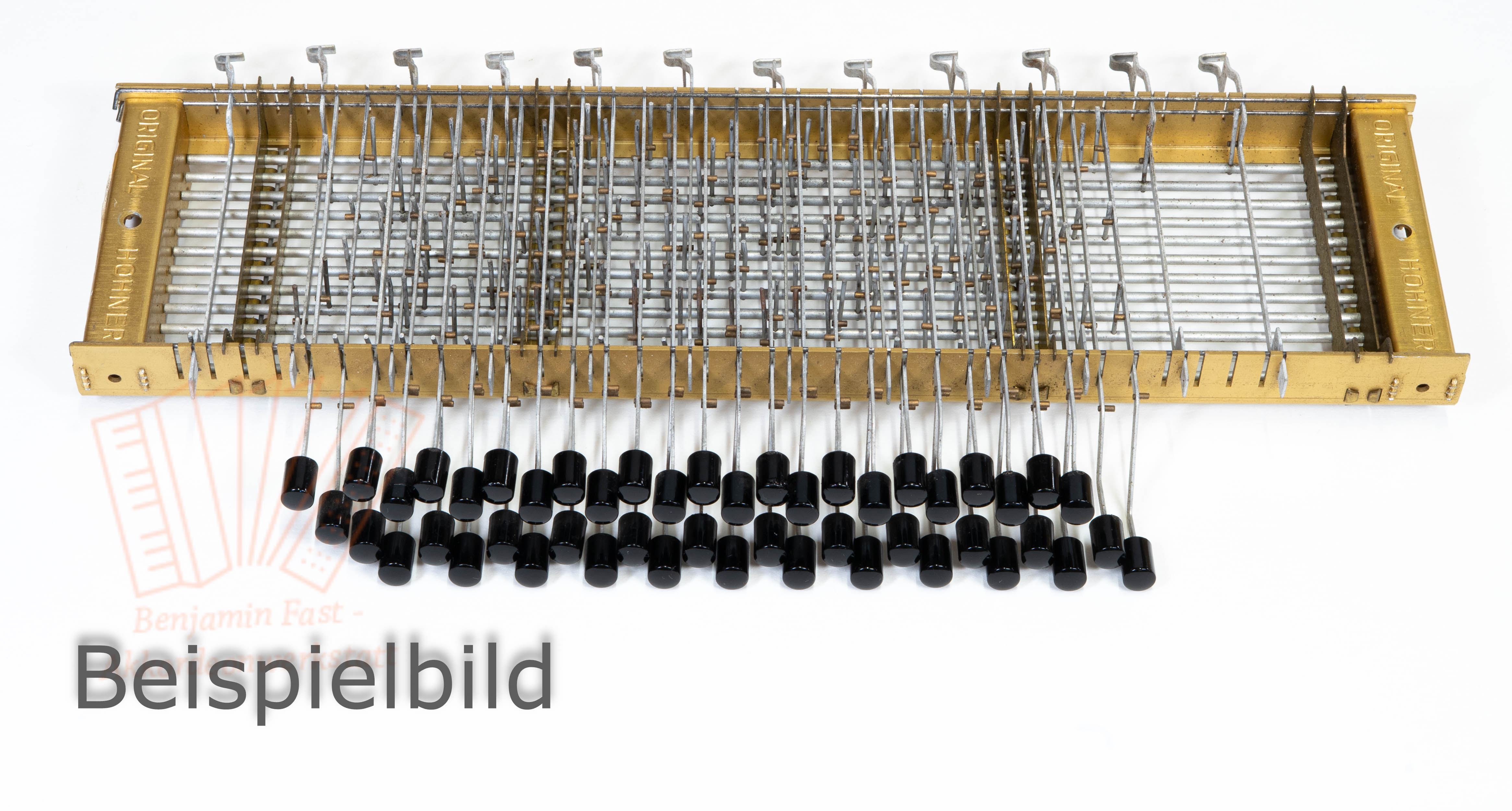 Bassmechanik Akkordeinheit Hohner Arietta II M, gebraucht