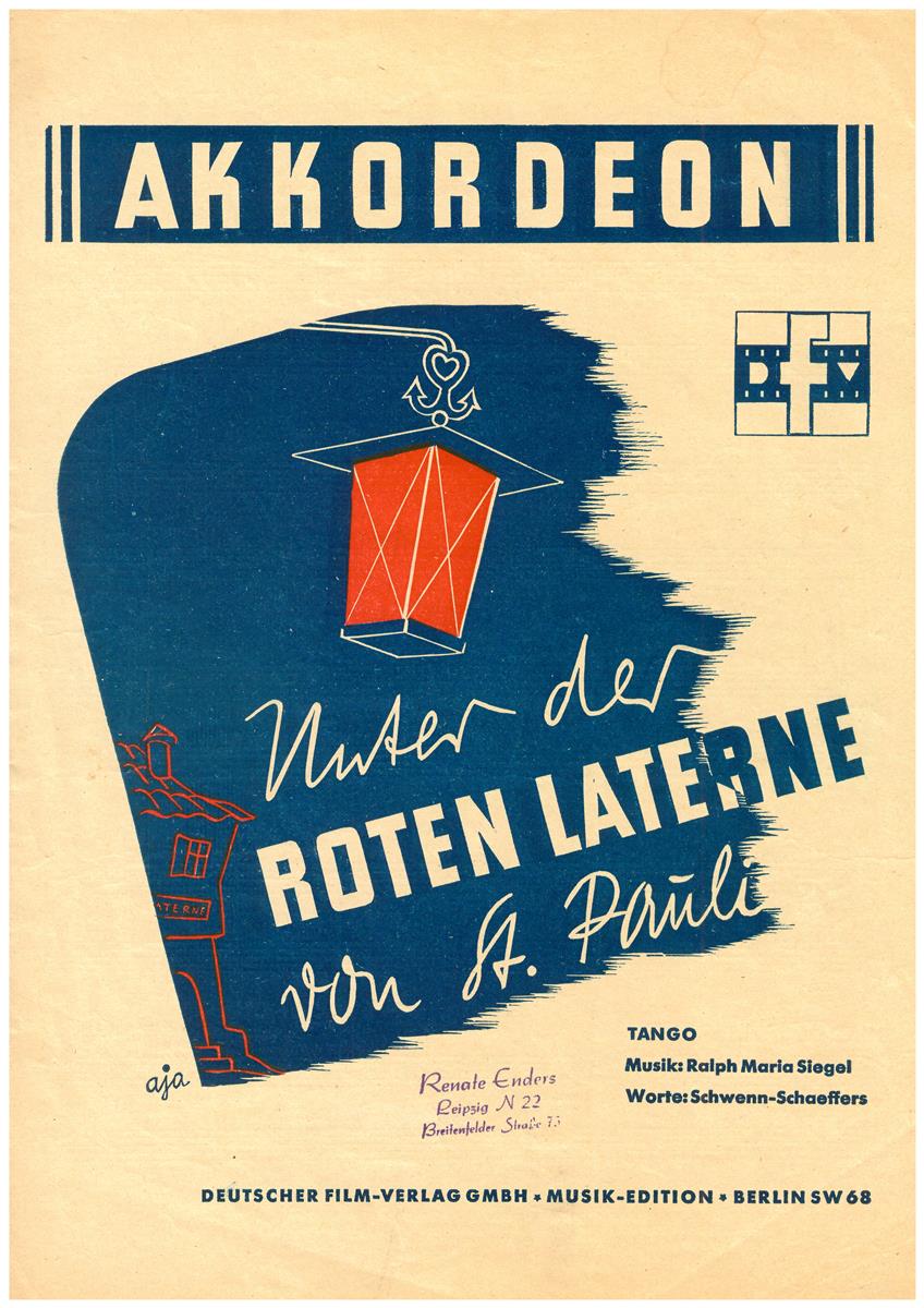 Unter der roten Laterne von St. Pauli, Siegel - Antiquariat